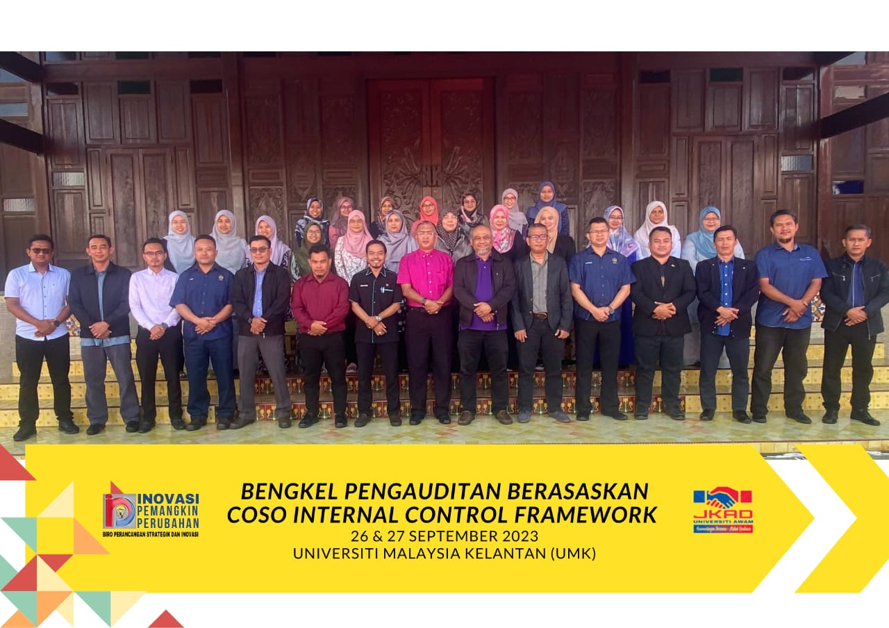 BENGKEL PENGAUDITAN BERASASKAN COSO INTERNAL CONTROL FRAMEWORK